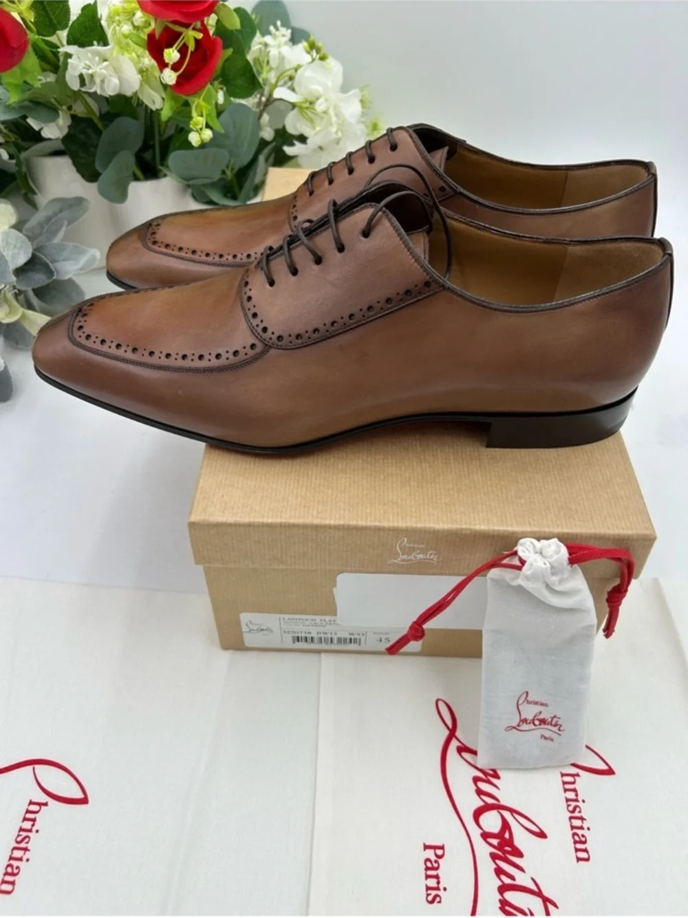 Men’s Christian Louboutin LAFITOCH Oxford, size 45 MADE IN ITALY
